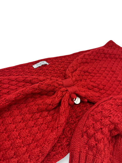 Conjunto Cachecol e Gorro Malha 4-5 Anos