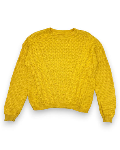 Camisola Malha Amarela 7-8 Anos