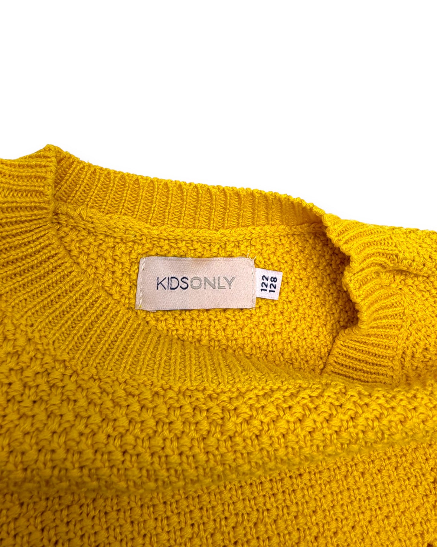 Camisola Malha Amarela 7-8 Anos
