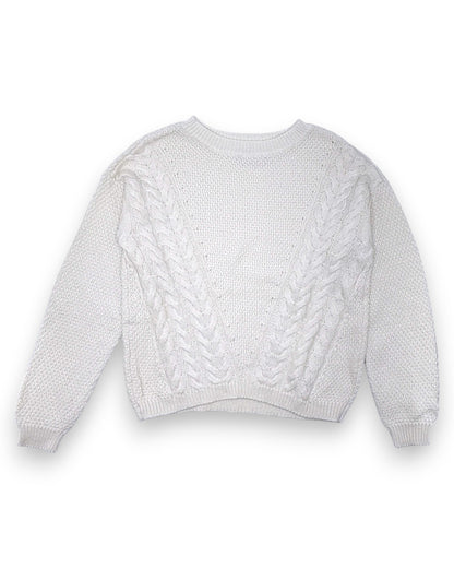 Camisola Malha Branca 7-8 Anos