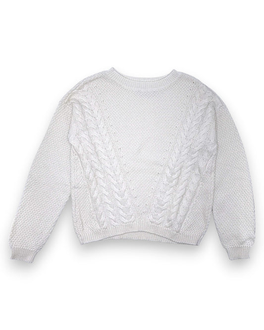 Camisola Malha Branca 7-8 Anos