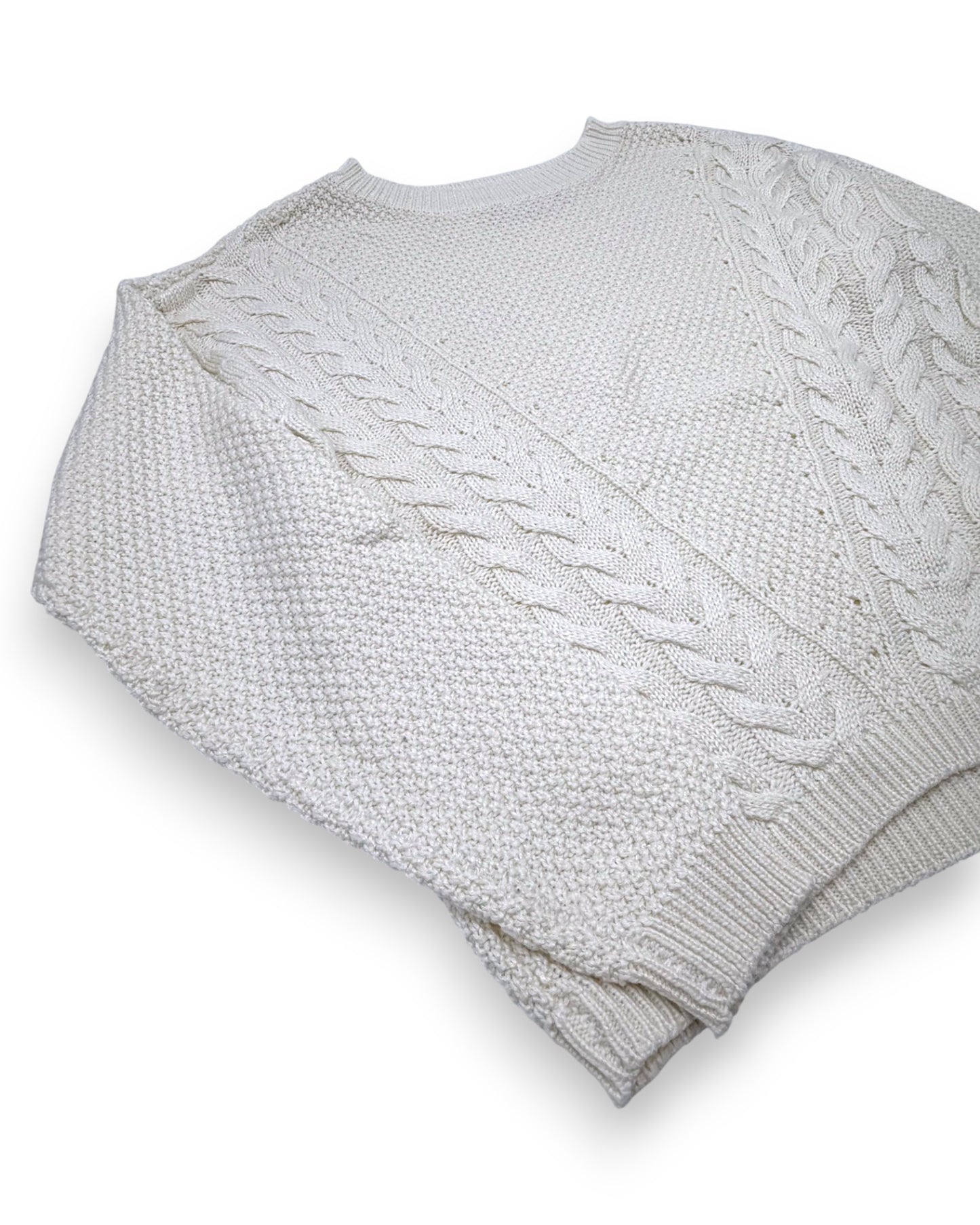 Camisola Malha Branca 7-8 Anos