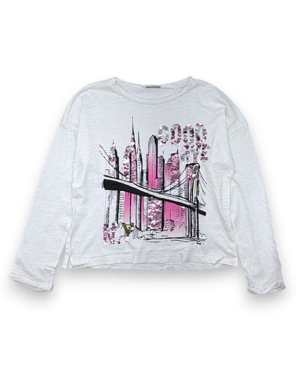 T-Shirt Branca 7-8 Anos