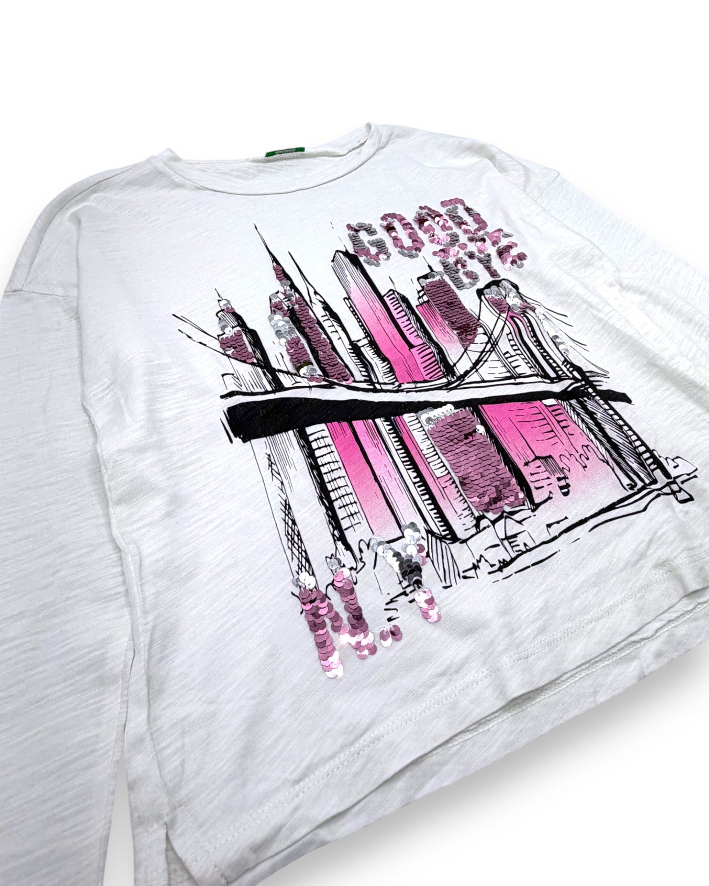 T-Shirt Branca 7-8 Anos