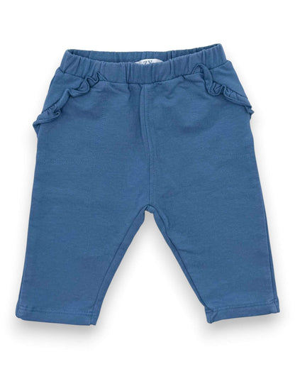 Pantalón Azul Volantes ZIPPY - 1-3 Meses