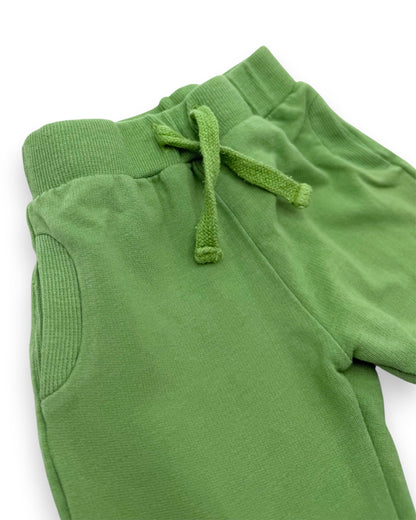 Green Jogger Pants 2-4 Months