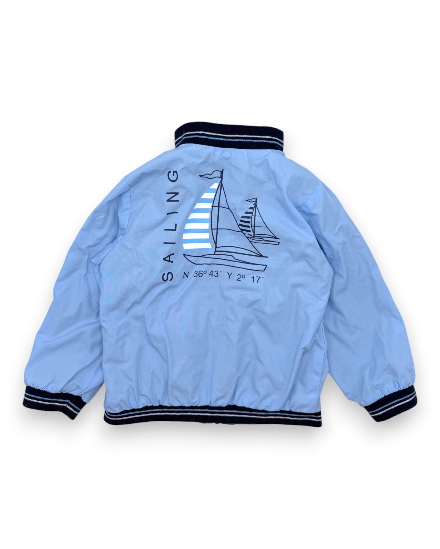 Reversible Blue Sweatshirt 24 Months