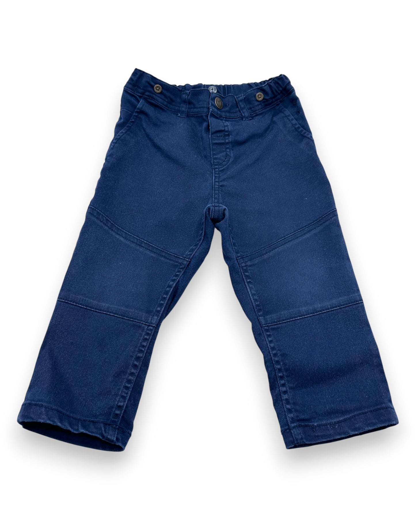 Calças Azuis 12-18 Meses
