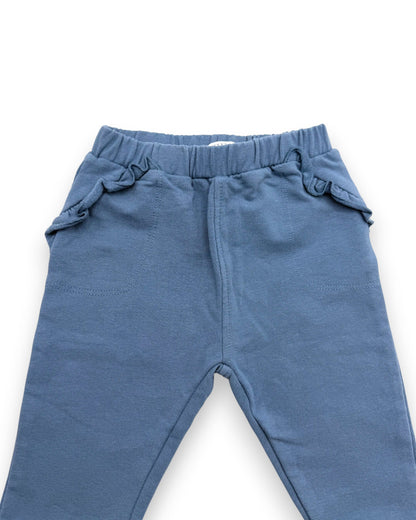 Blue Ruffled Pants 1-3 Months
