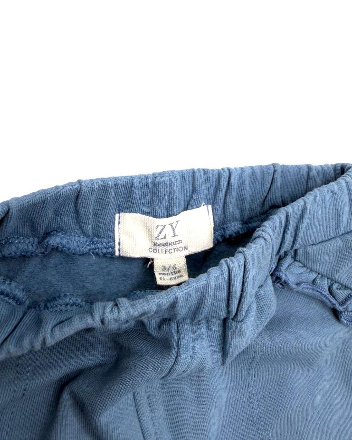 Pantalones Azules ZIPPY - 3-6 Meses