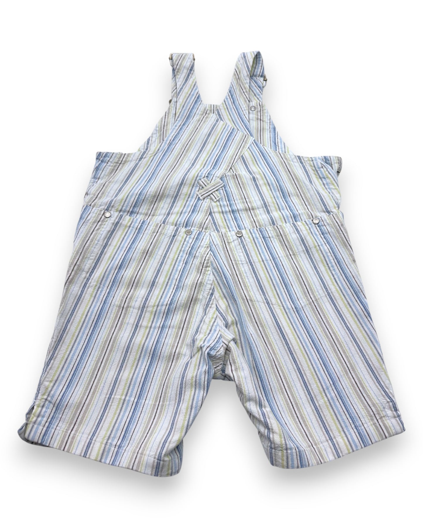 Jardineiras Riscas 12-18 Meses