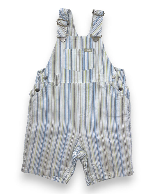 Jardineiras Riscas 12-18 Meses