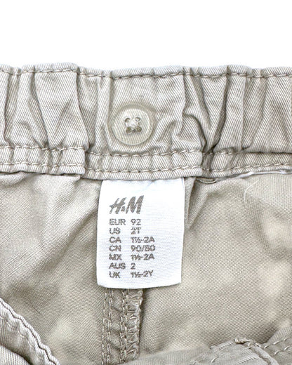 Calções Chino Bege 2 Anos