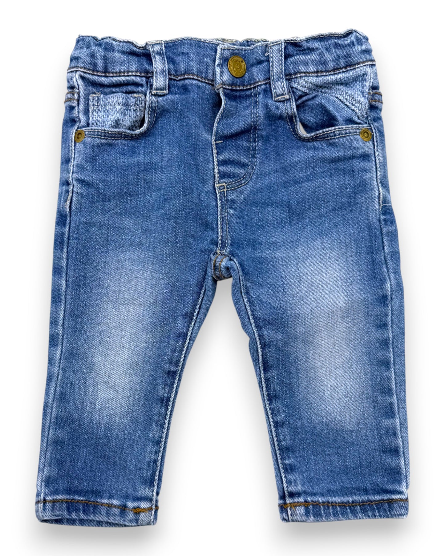 Blue Denim Pants 3-6 Months