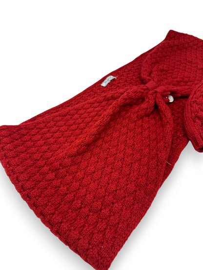 Conjunto Cachecol e Gorro Malha 4-5 Anos