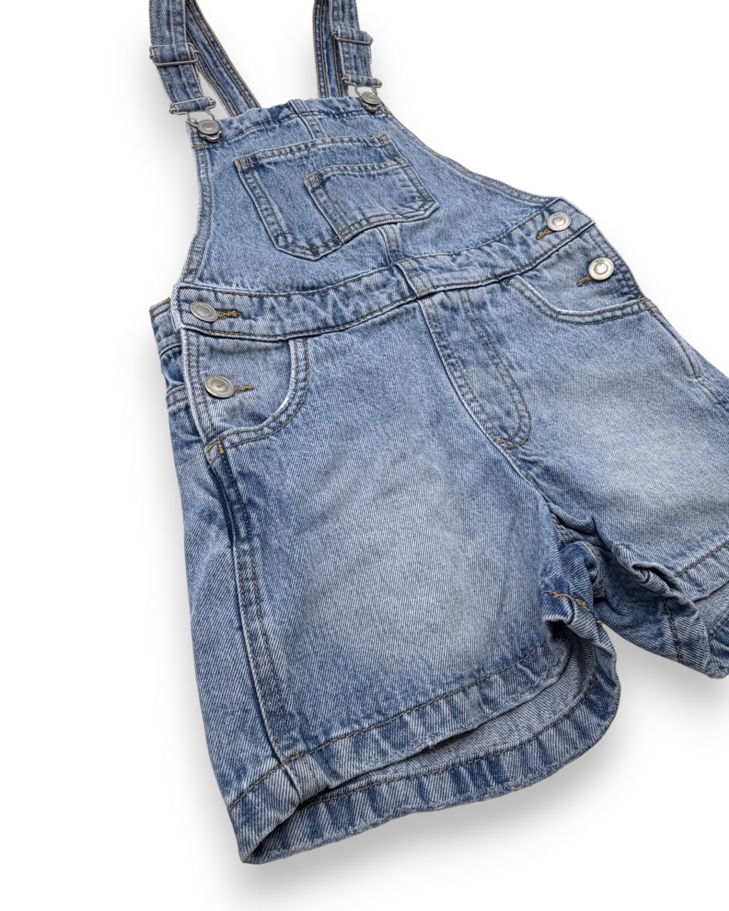 jardineiras Ganga Curtas 6-7 Anos