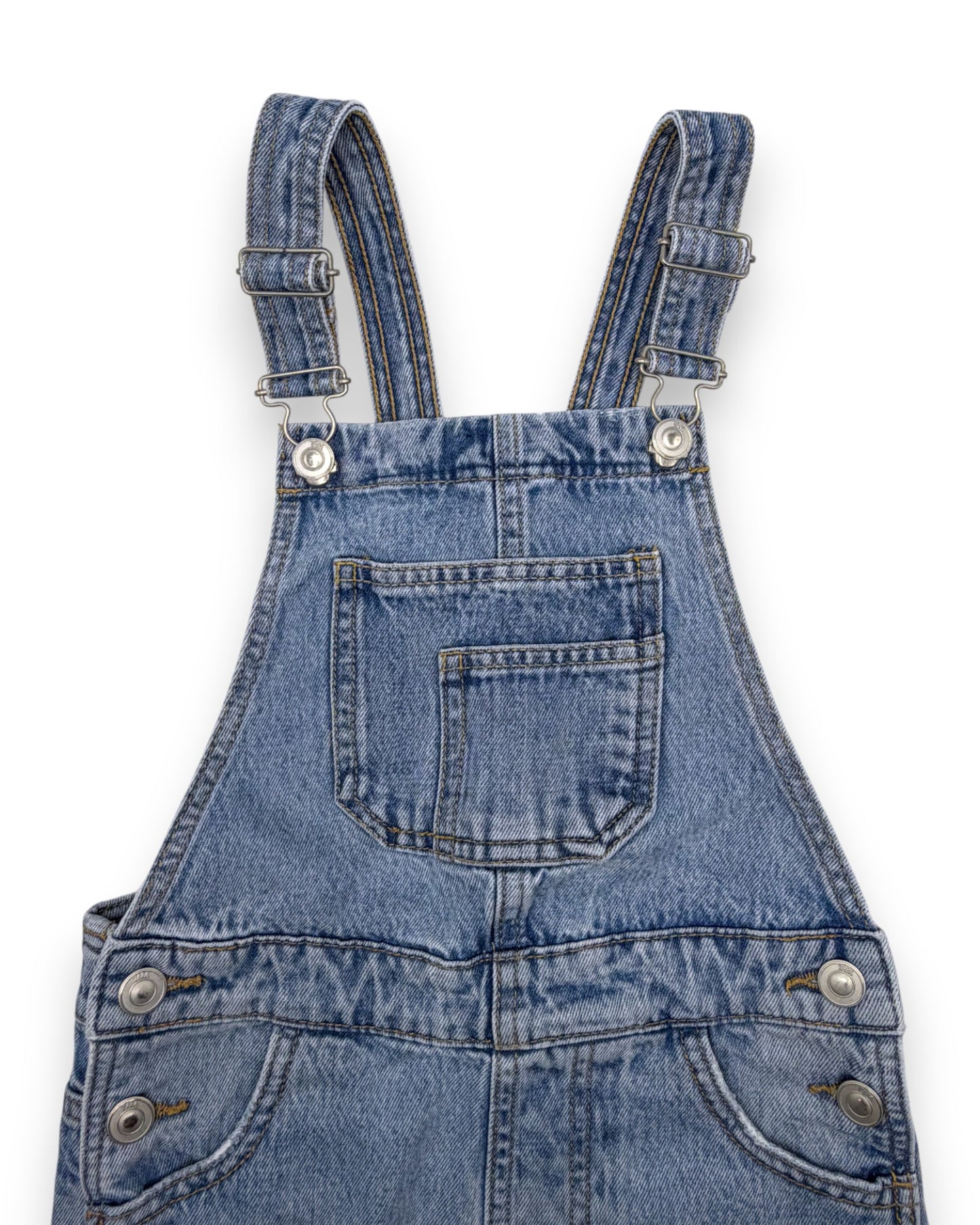 jardineiras Ganga Curtas 6-7 Anos