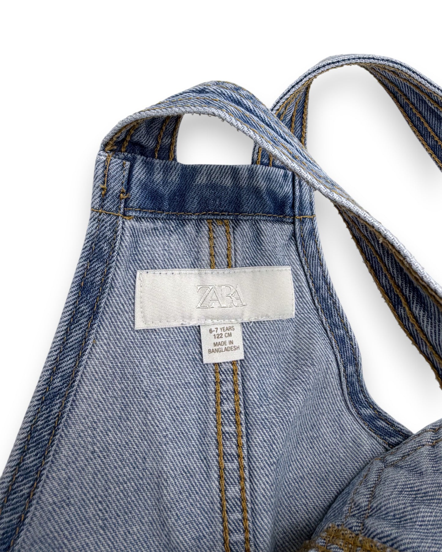 jardineiras Ganga Curtas 6-7 Anos