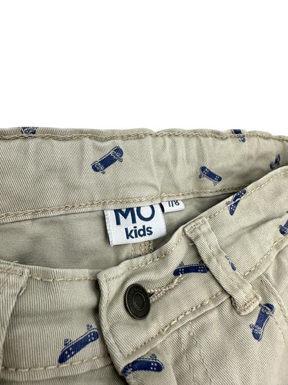 Beige Denim Shorts 7-8 Years