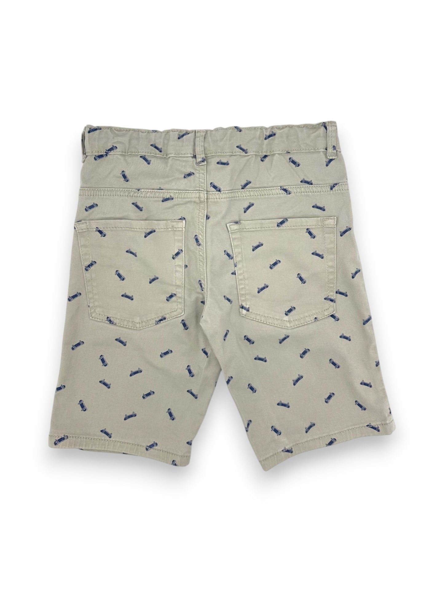 Beige Denim Shorts 7-8 Years