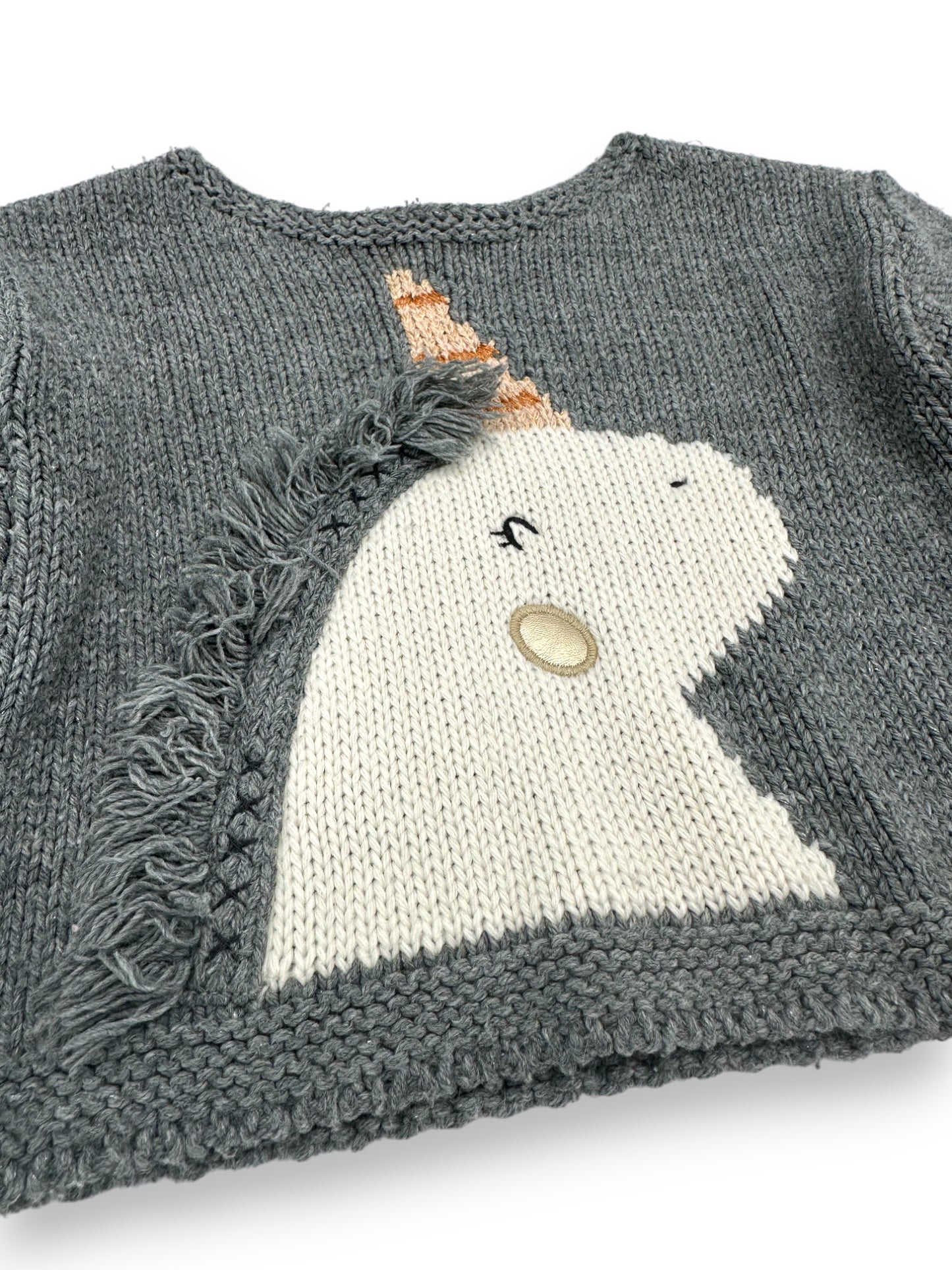 Unicorn Sweater 6-9 Months