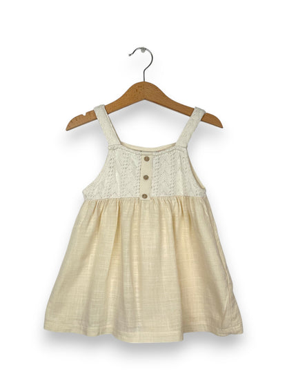 Blusa Túnica Bege 4-5 Anos