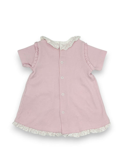 Vestido Corações 1-2 Meses