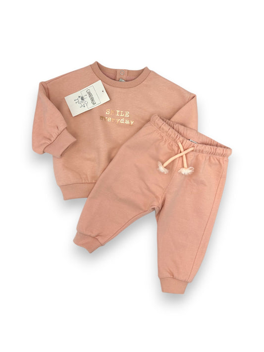 Conjunto Sweater e Calças 6-9 Meses