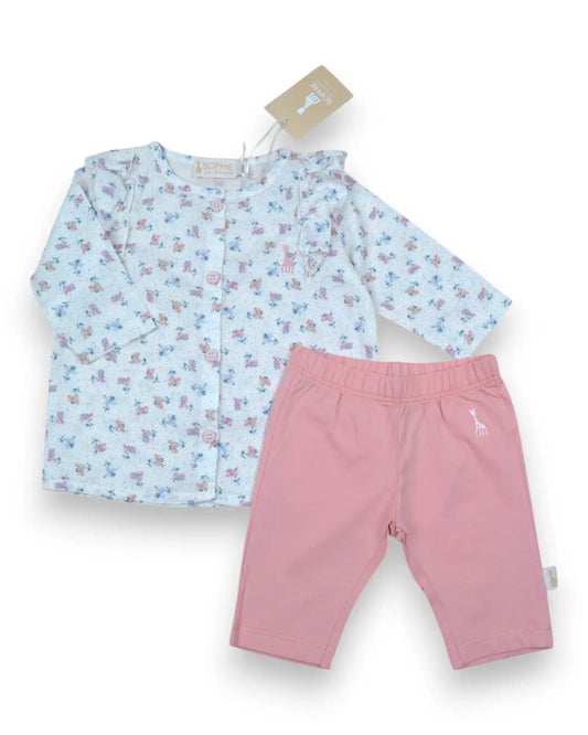 Conjunto Rosa SOPHIE LA GIRAFE