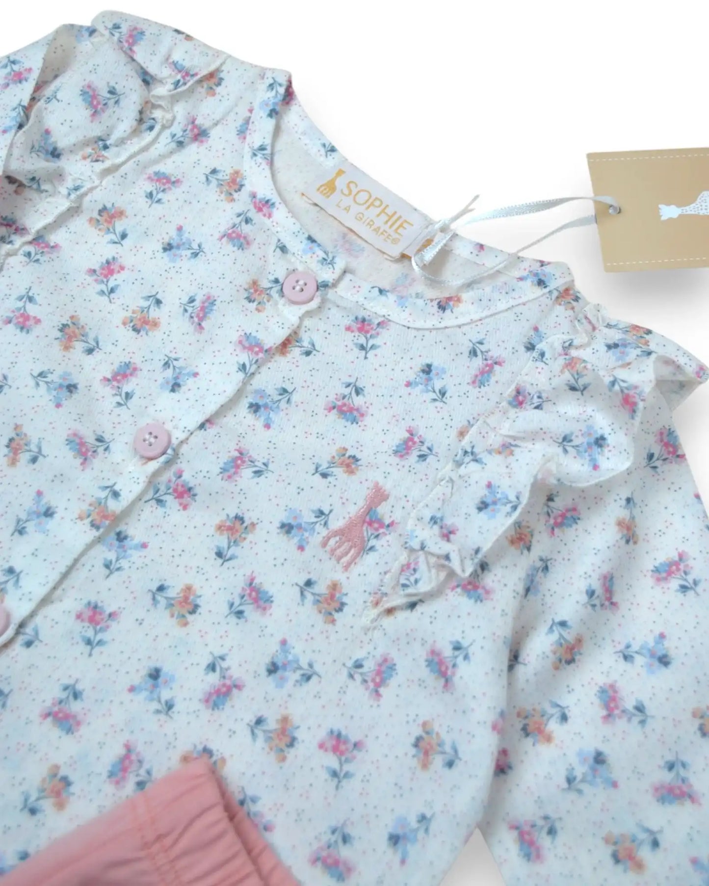 Conjunto Rosa SOPHIE LA GIRAFE