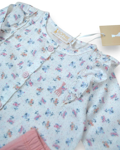 Conjunto Rosa SOPHIE LA GIRAFE