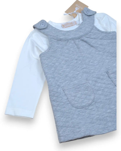 Conjunto Cinza SOPHIE LA GIRAFE - 9 Meses