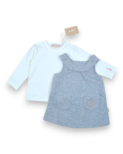 Conjunto Cinza SOPHIE LA GIRAFE - 9 Meses