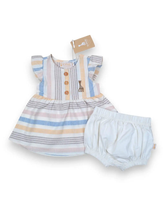 Conjunto Vestido SOPHIE LA GIRAFE - 1-2 Meses