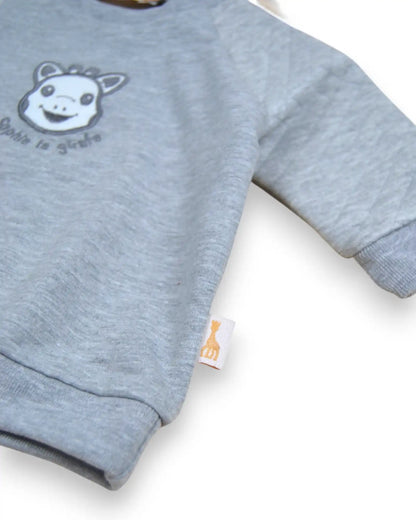 Sweater Cinzenta SOPHIE LA GIRAFE