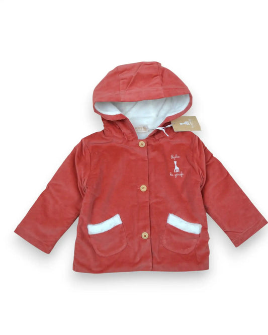 Casaco Vermelho SOPHIE LA GIRAFE - 3 Meses