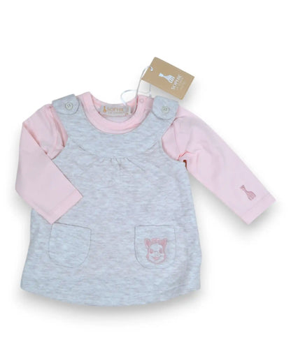 Conjunto Rosa SOPHIE LA GIRAFE - 3 Meses