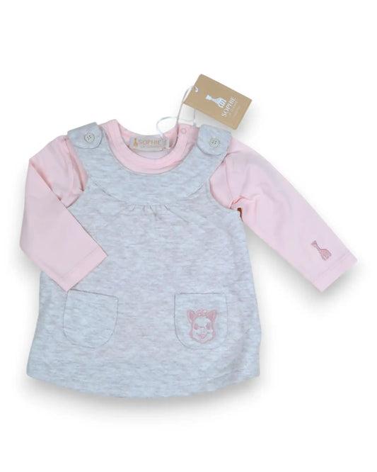 Conjunto Rosa SOPHIE LA GIRAFE - 3 Meses