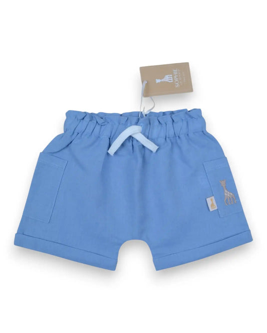 Calções Azuis SOPHIE LA GIRAFE - 3 Meses