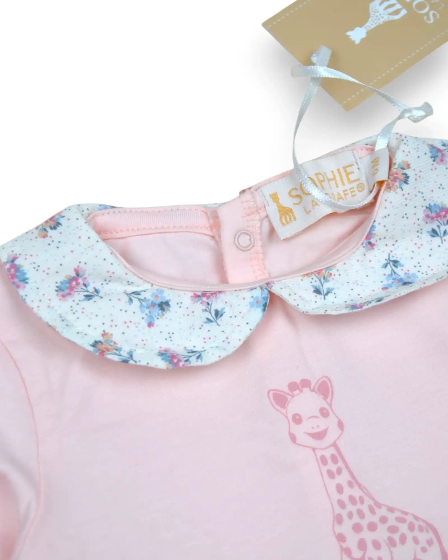 Vestido Rosa SOPHIE LA GIRAFE - 6 Meses