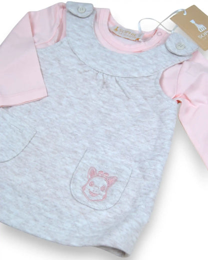 Conjunto Rosa SOPHIE LA GIRAFE - 3 Meses