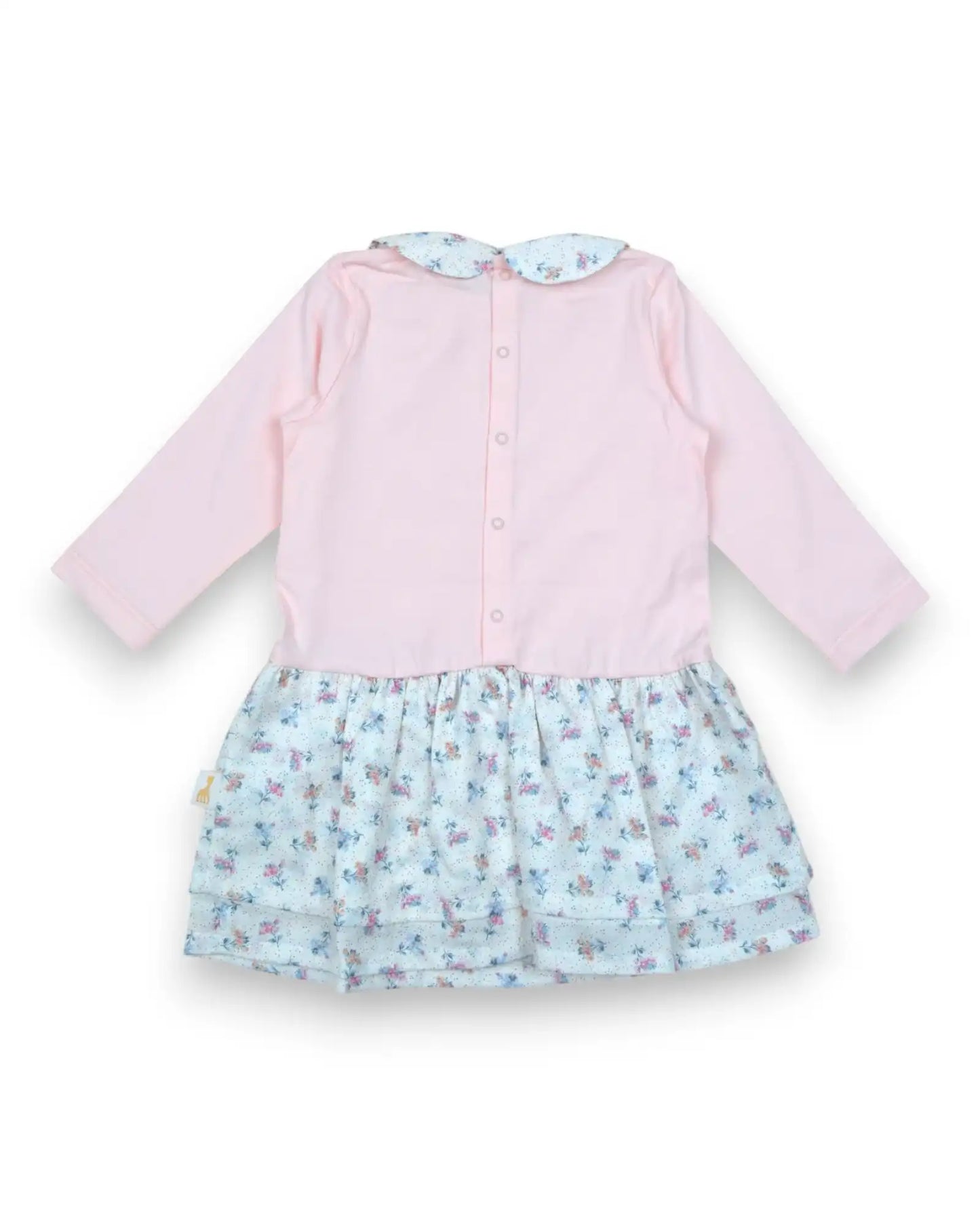 Vestido Rosa SOPHIE LA GIRAFE - 6 Meses