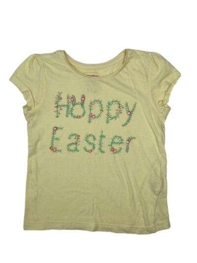 T-Shirt Happy Easter 5-6 Anos - YOUNG DIMENSION - Petit Fox
